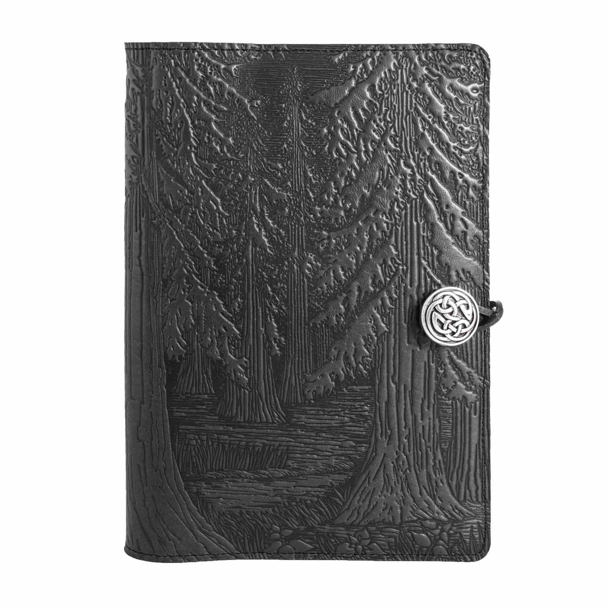 Leather Refillable Journal Notebook, Forest