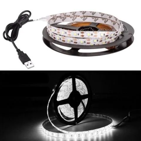 LED Strip Lights -DC 5V 3Key USB Cable Power Flexible 50CM 1M 2M 3M 4M 5M