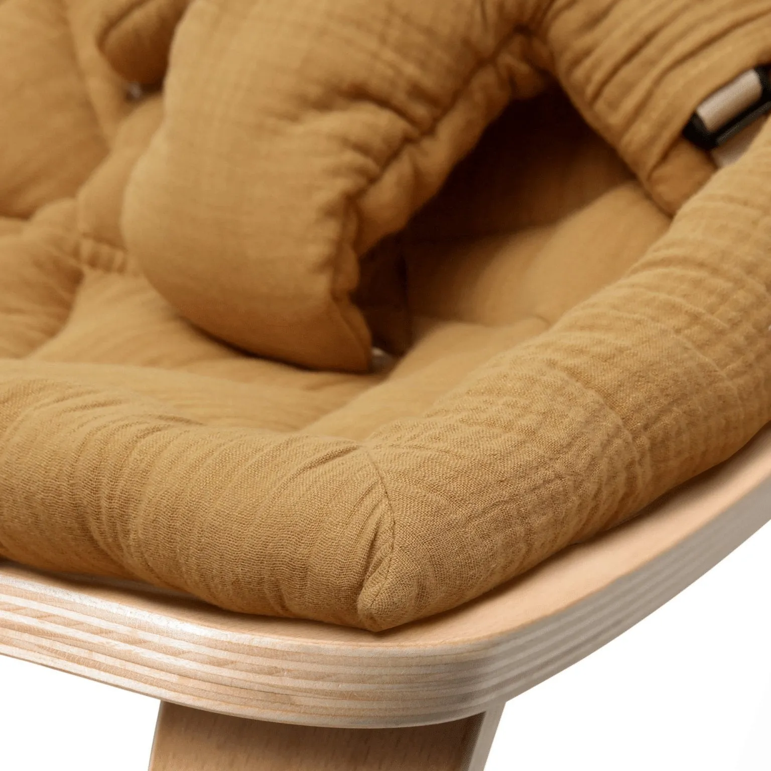 LEVO Baby Rocker | Beech   Camel by Charlie Crane