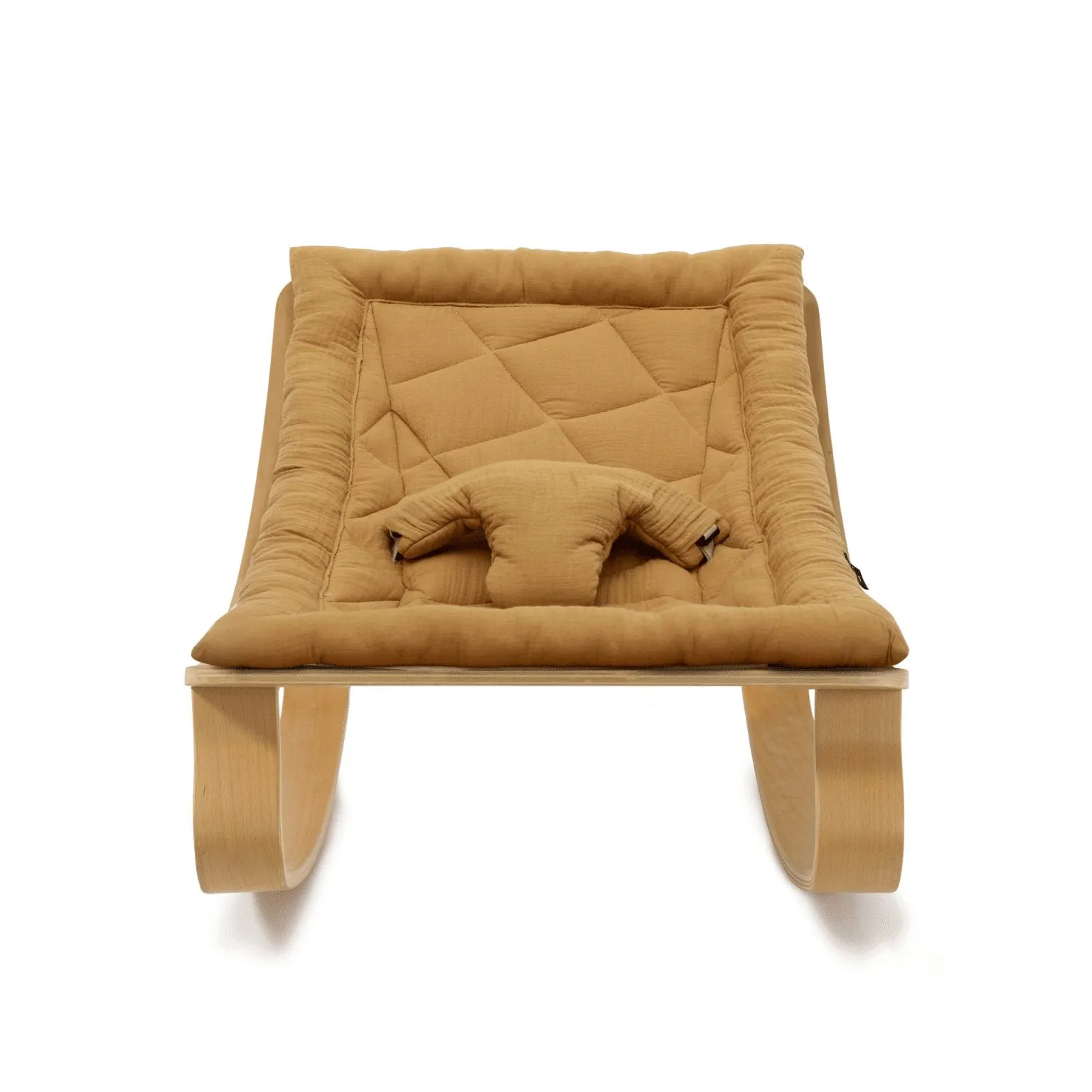 LEVO Baby Rocker | Beech   Camel by Charlie Crane