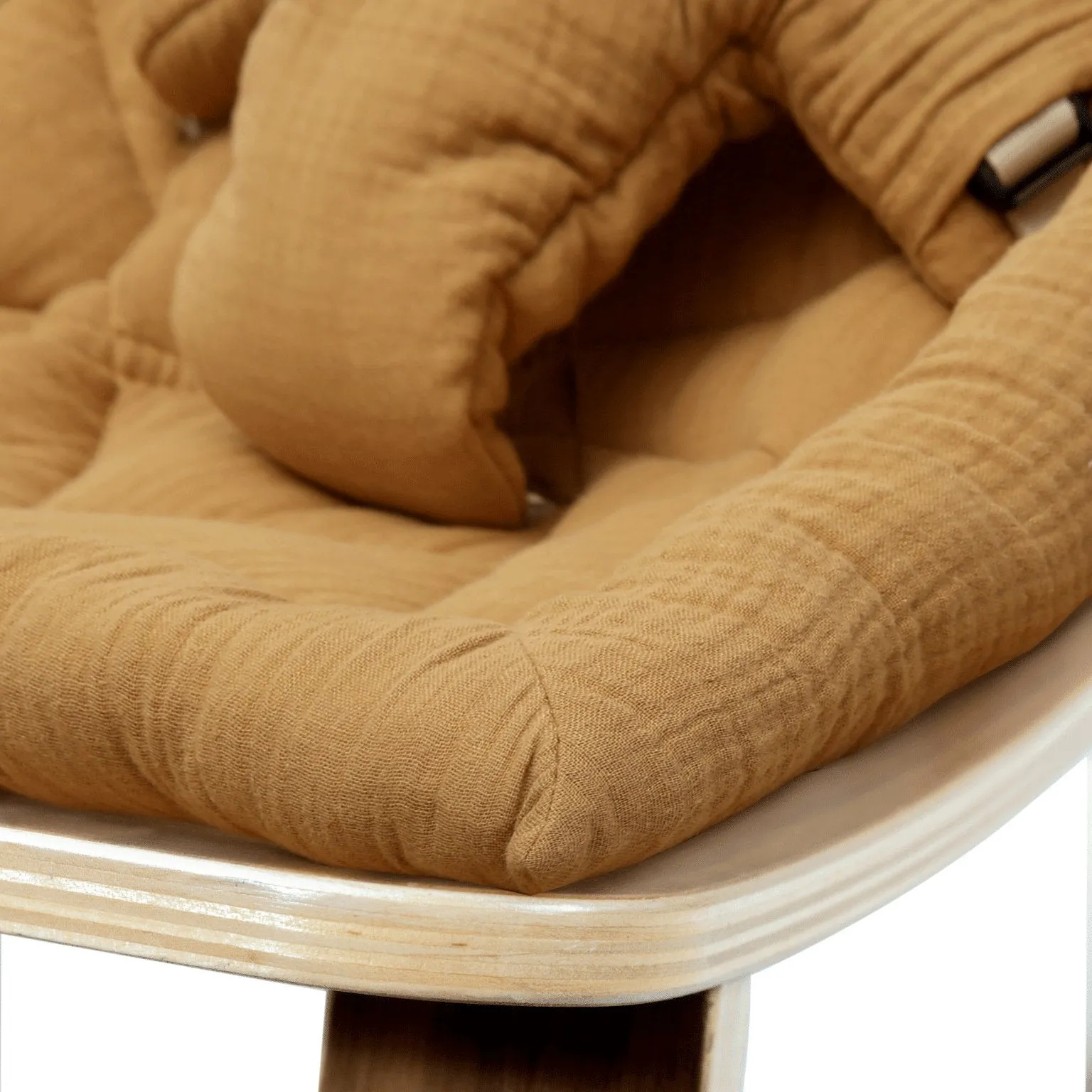 LEVO Baby Rocker | Walnut   Camel by Charlie Crane