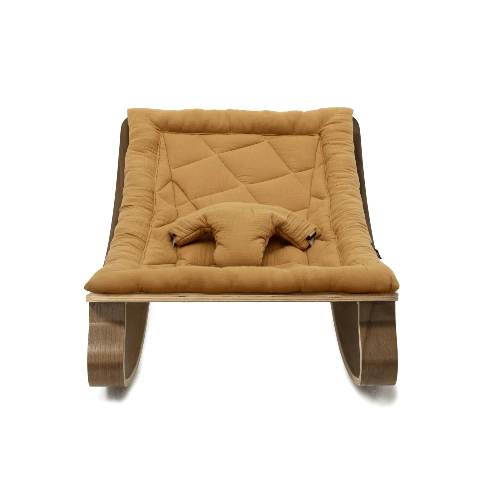 LEVO Baby Rocker | Walnut   Camel by Charlie Crane