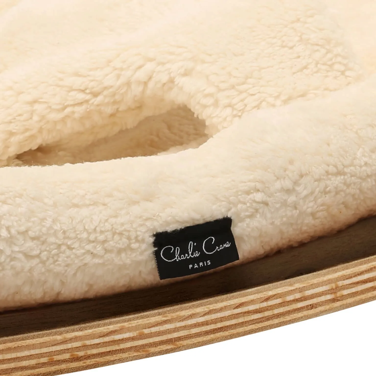 LEVO Baby Rocker | Walnut   Fur Milk by Charlie Crane