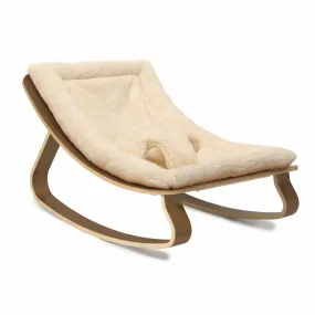 LEVO Baby Rocker | Walnut   Fur Milk by Charlie Crane