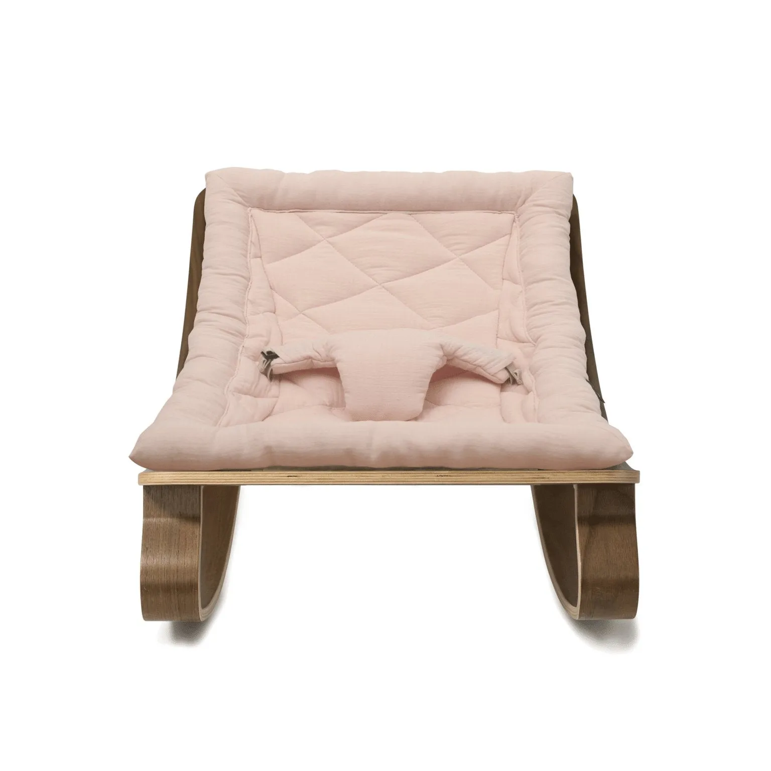 LEVO Baby Rocker | Walnut   Organic Nude by Charlie Crane