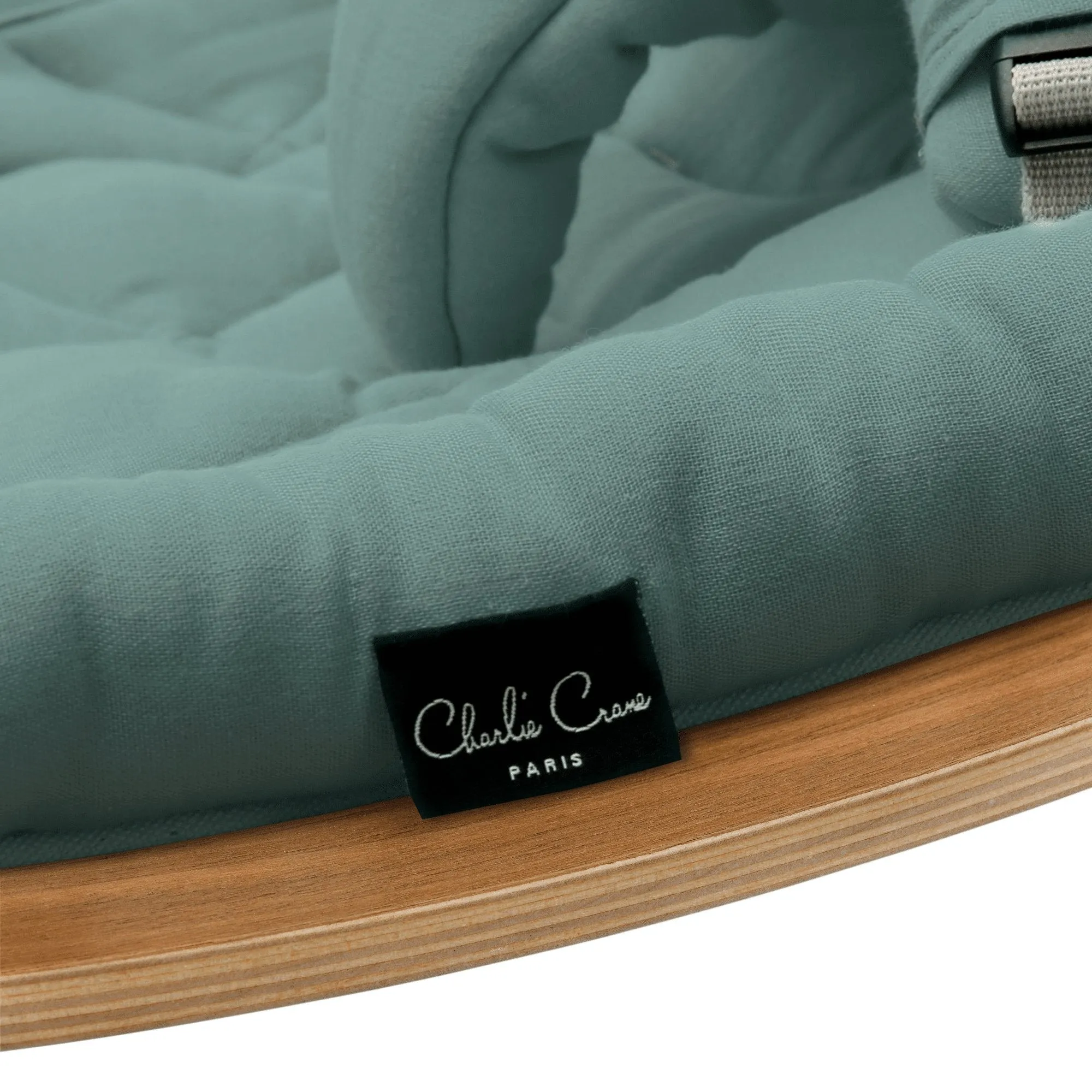 LEVO Baby Rocker | Walnut   Organic Orage by Charlie Crane