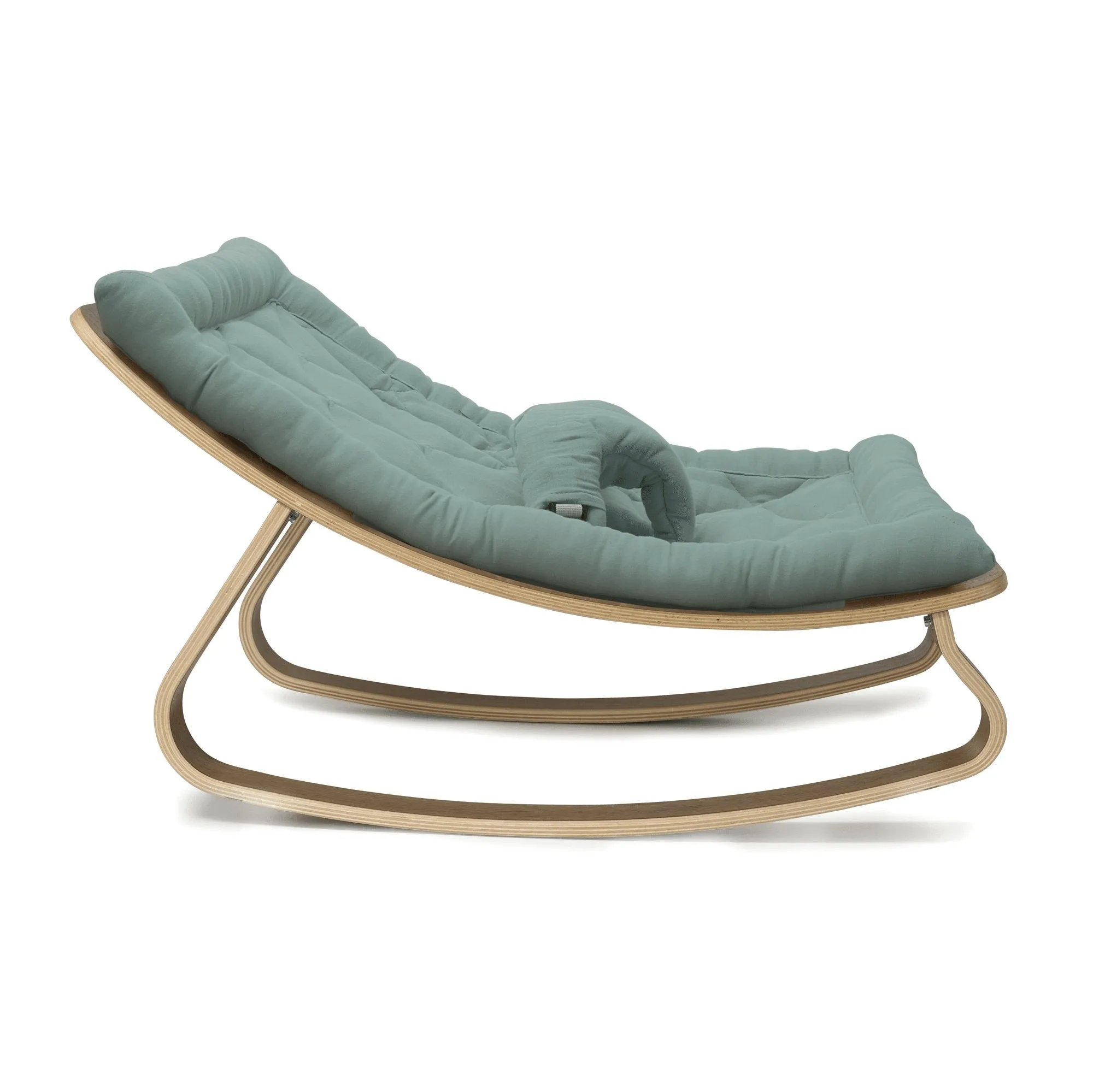 LEVO Baby Rocker | Walnut   Organic Orage by Charlie Crane