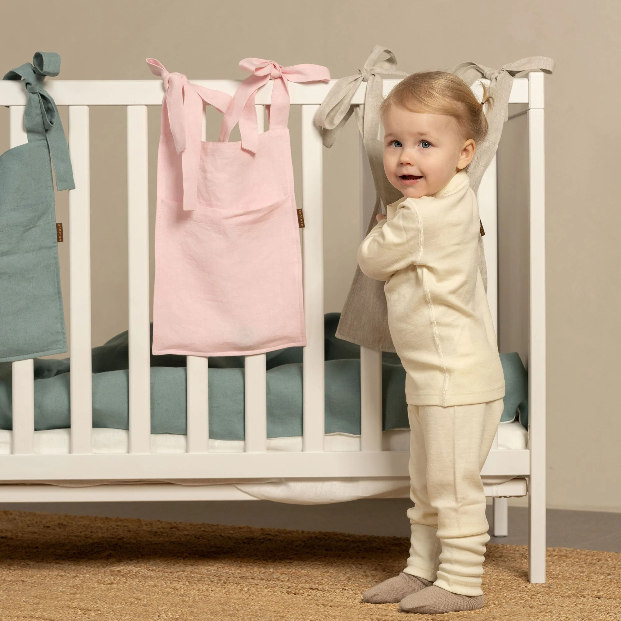 Linen Crib Organizer