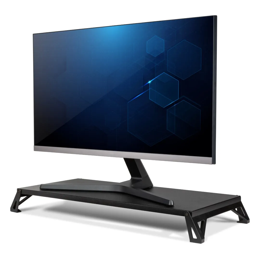 Lo Riser Monitor Stand with Wide Platform and Dual Height Adjustments