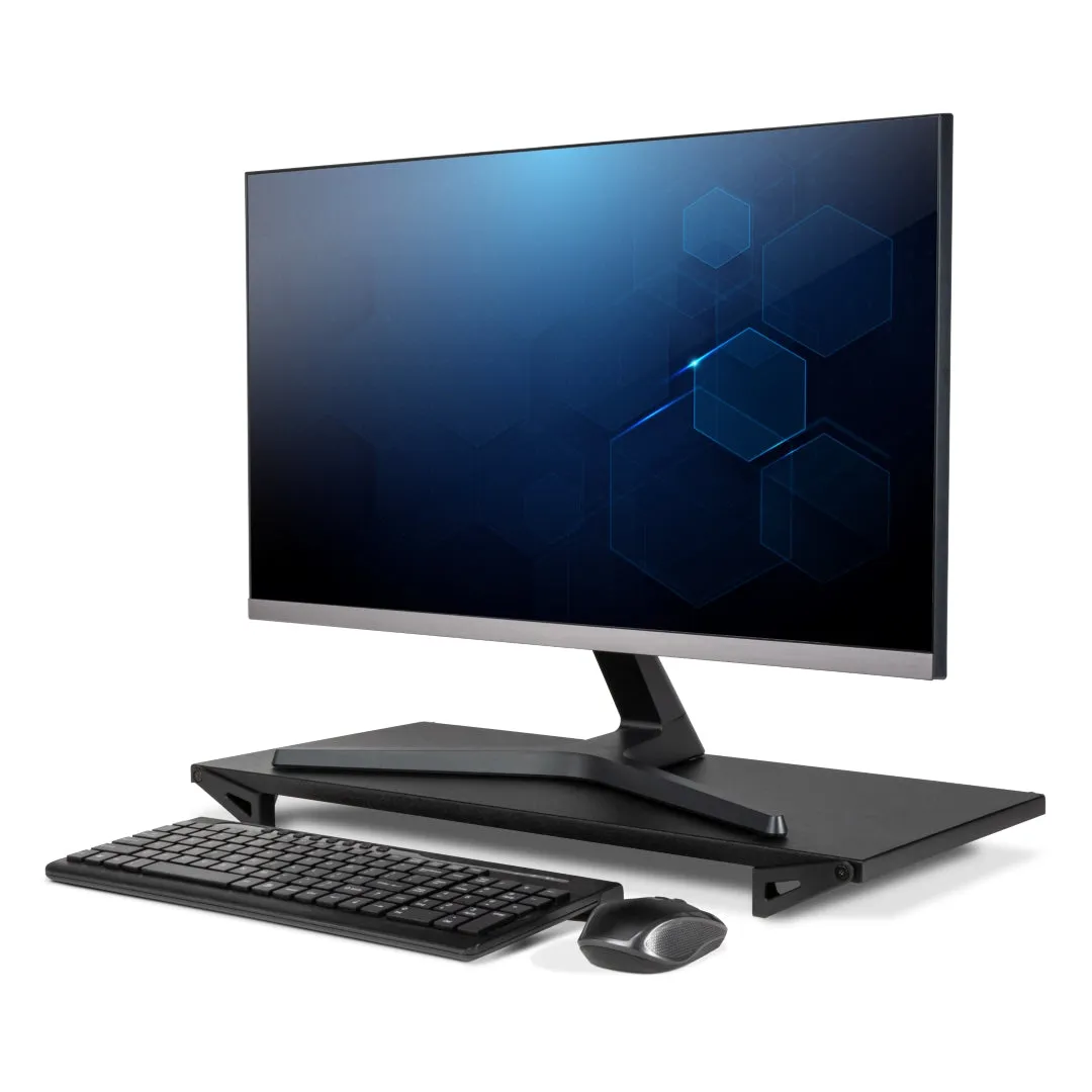 Lo Riser Monitor Stand with Wide Platform and Dual Height Adjustments