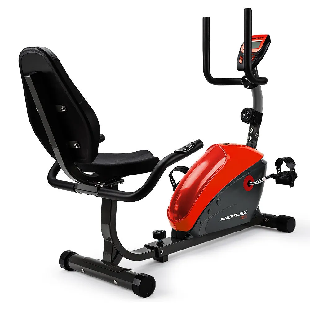 Low-Impact Magnetic Recumbent Exercise Bike with LCD Display