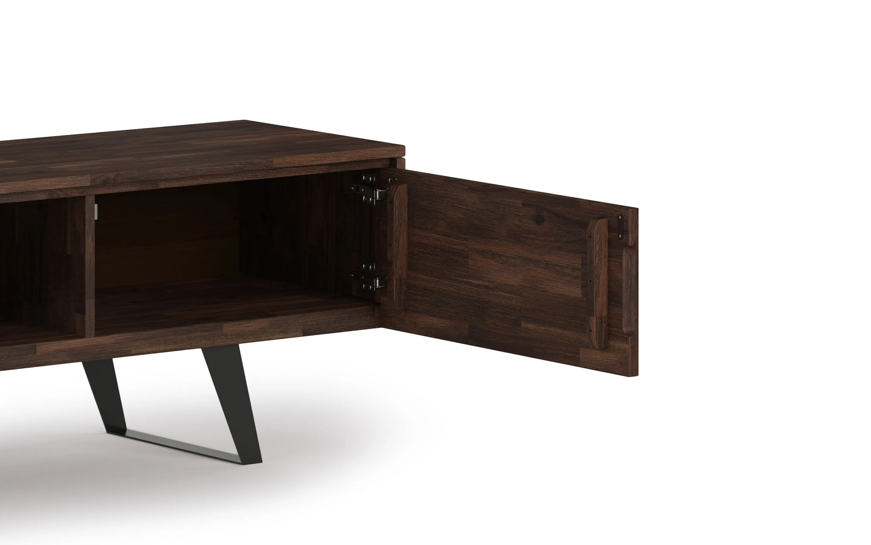 Lowry 72 inch TV Media Stand in Acacia