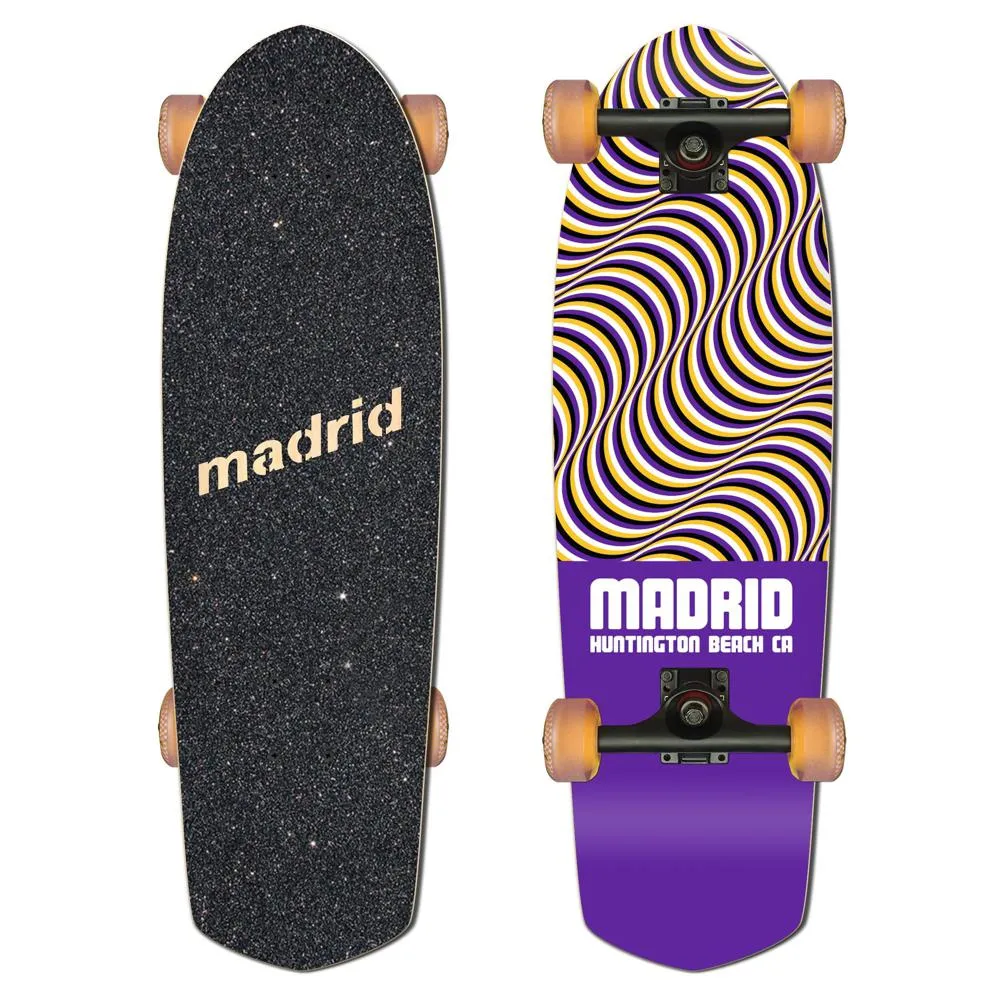 Madrid Picket 28.5" Illusion Purple Cruiser Longboard