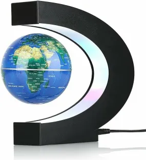 Magnetic Levitation Globe with LED Light, Cool Gadgets Floating Lamp Globe Decor, Cool Gifts for Men/Father/Husband/Boyfriend/Kids/Boss, Great Technology Graduation Gifts Valentine'S Day Gift