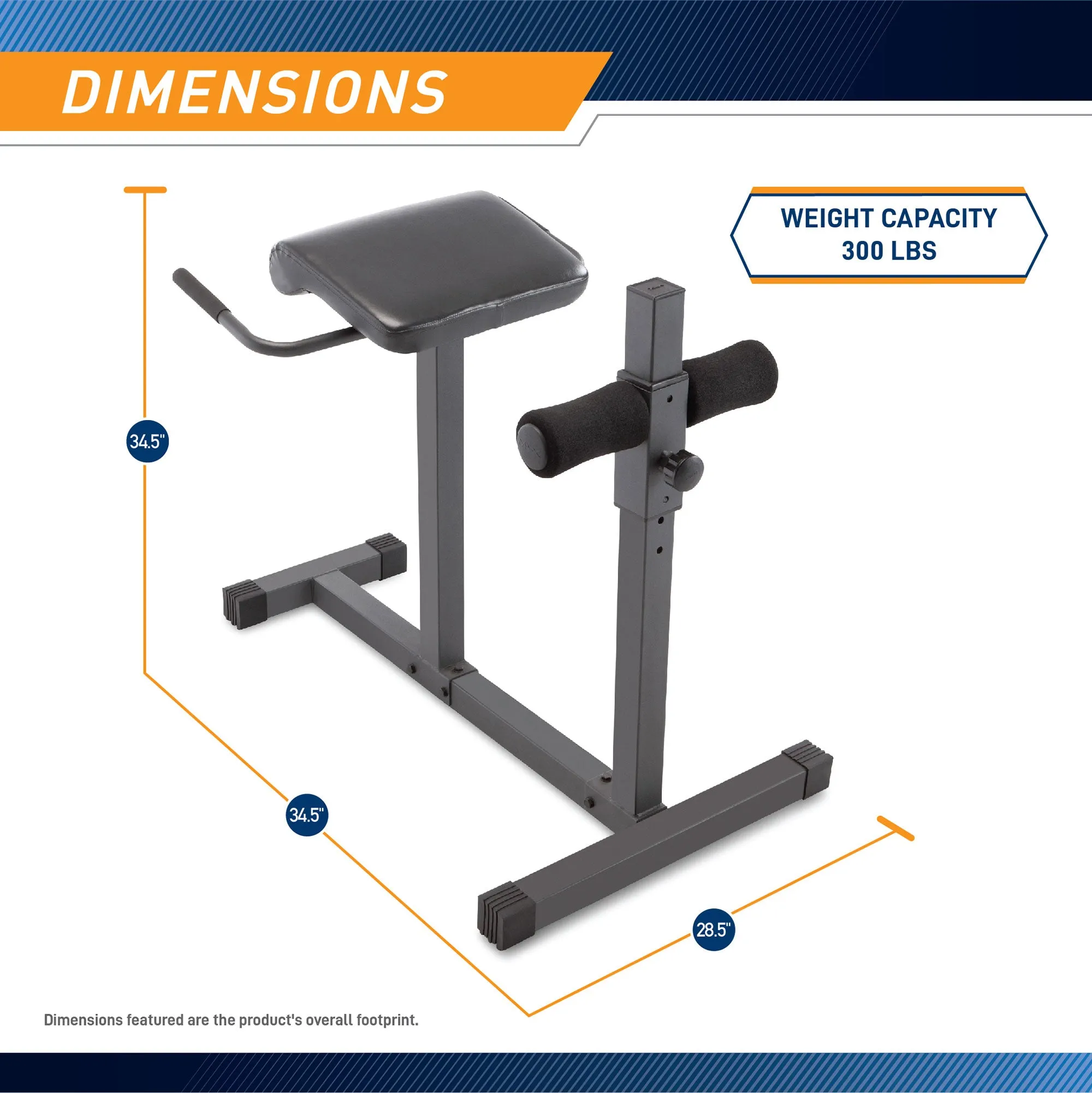 Marcy Roman Chair, Hyper Extension Bench | Marcy JD-3.1