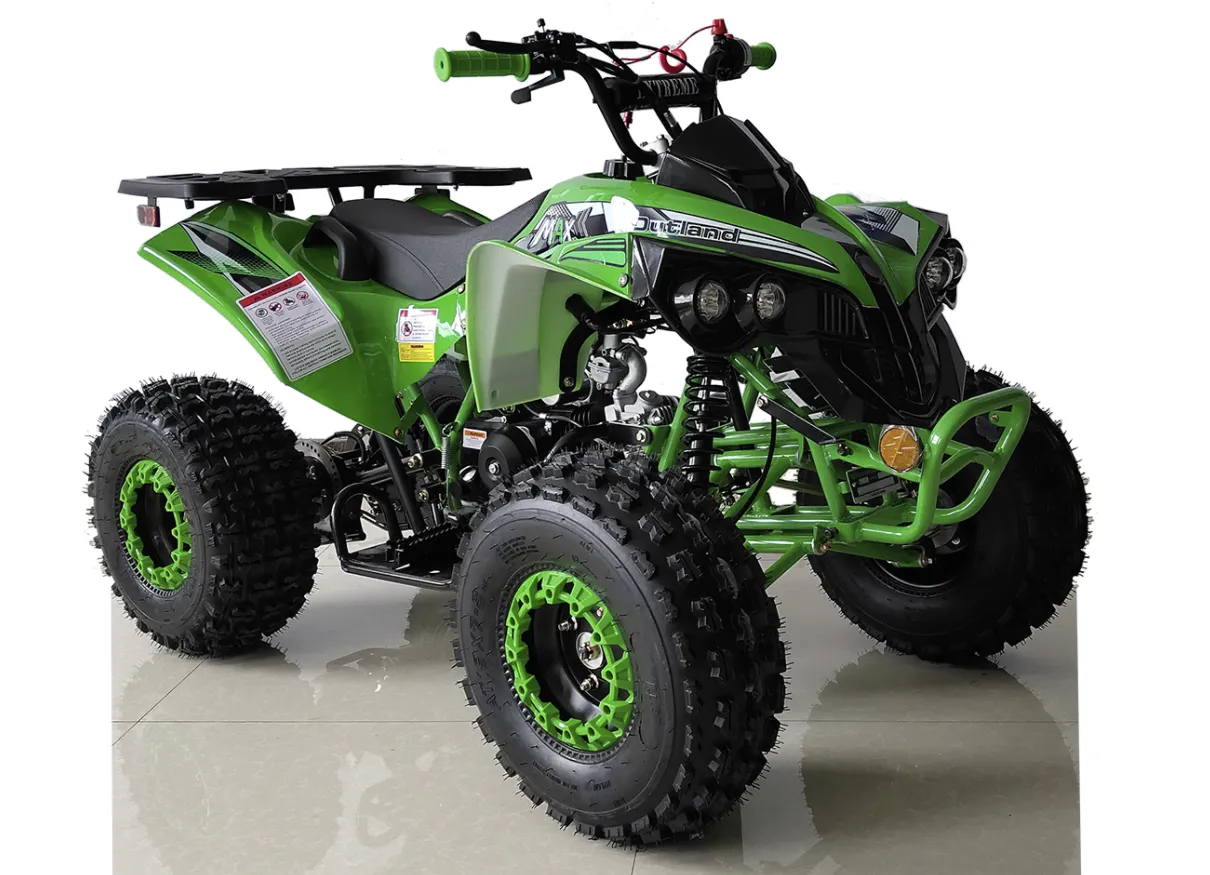 MaxTrade Max125 Youth ATV, 125cc Engine, Automatic Transmission with Reverse, 7-Inch Wheels, Electric Start