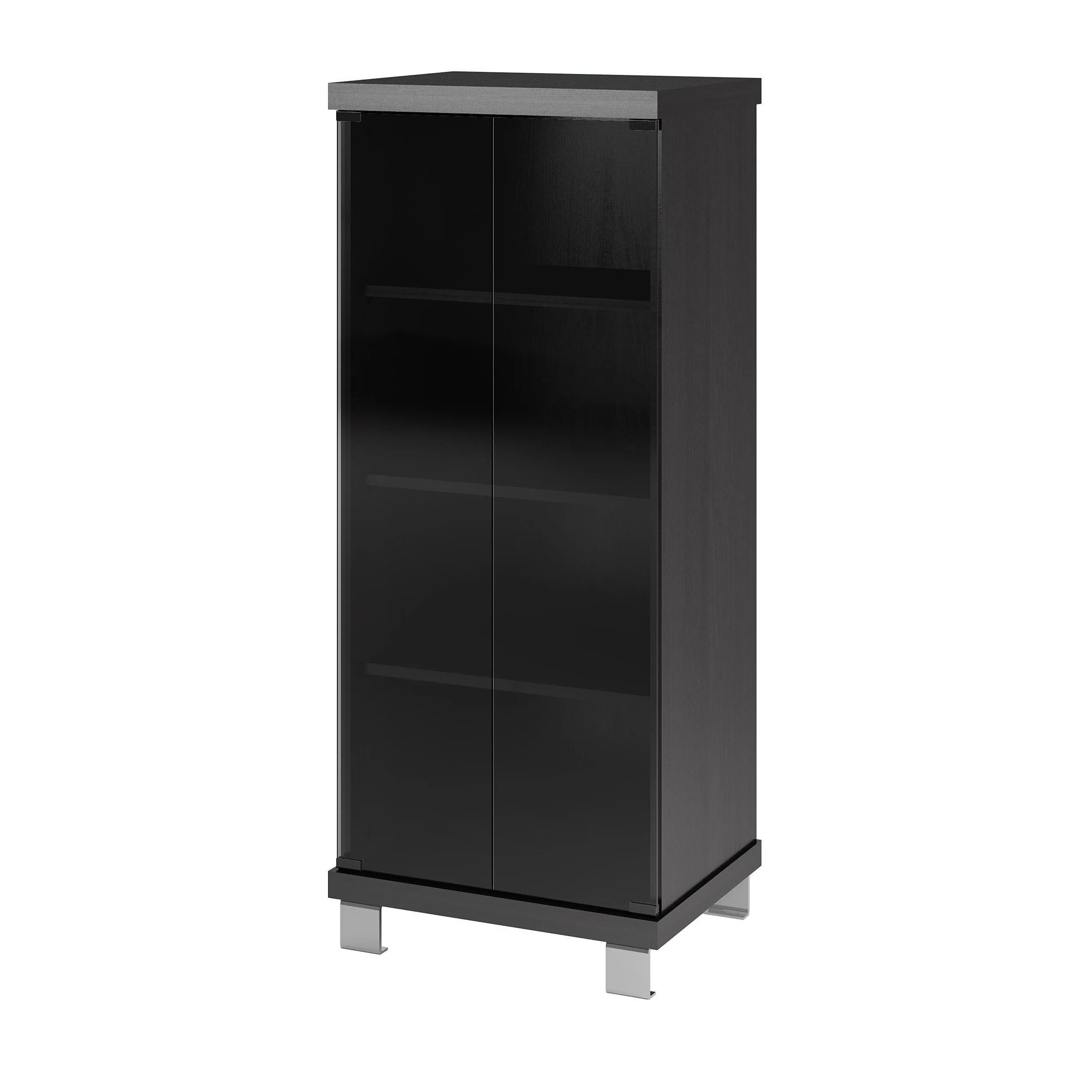 Media Storage Cabinet with Doors