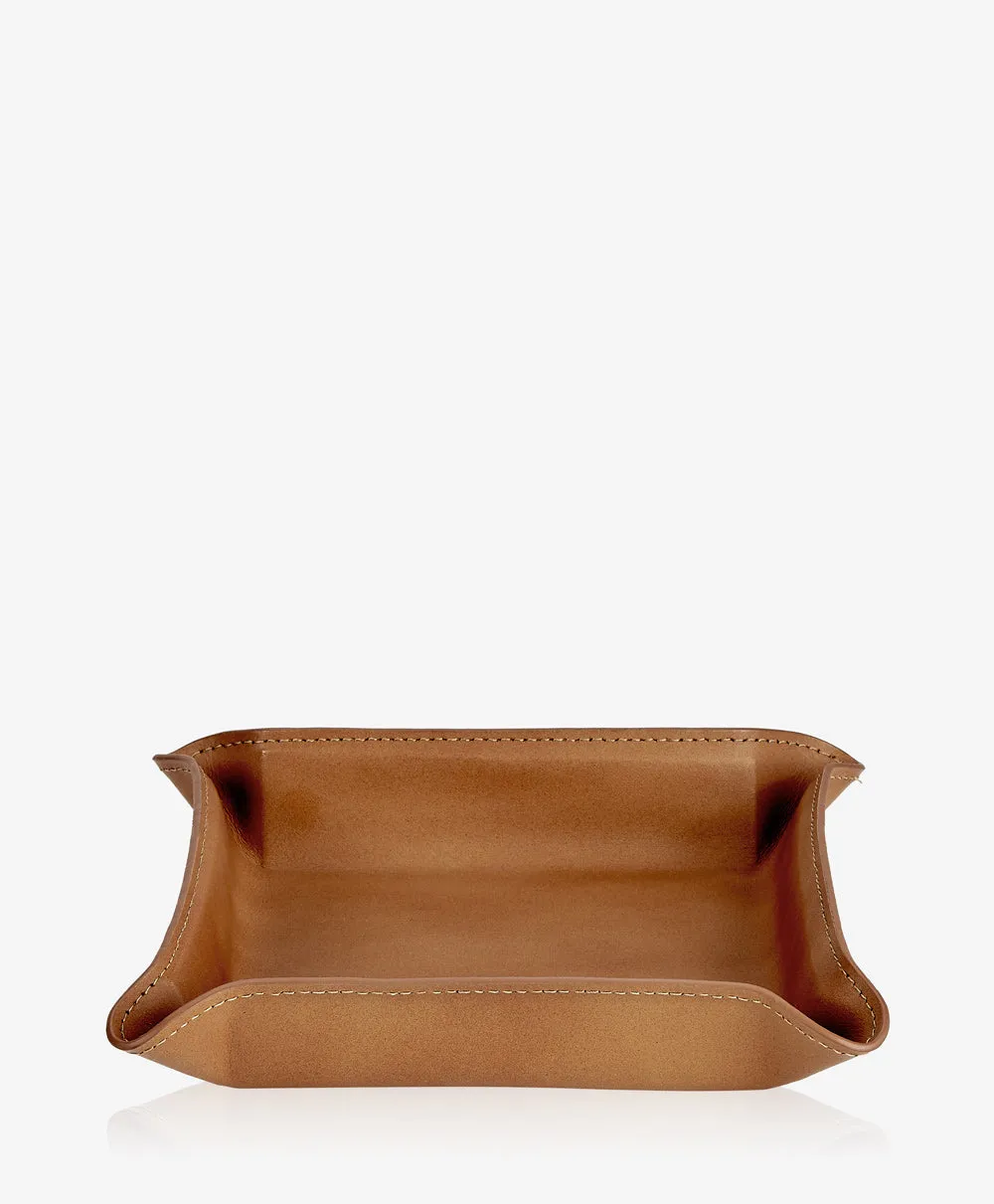 Medium Leather Catchall Tray