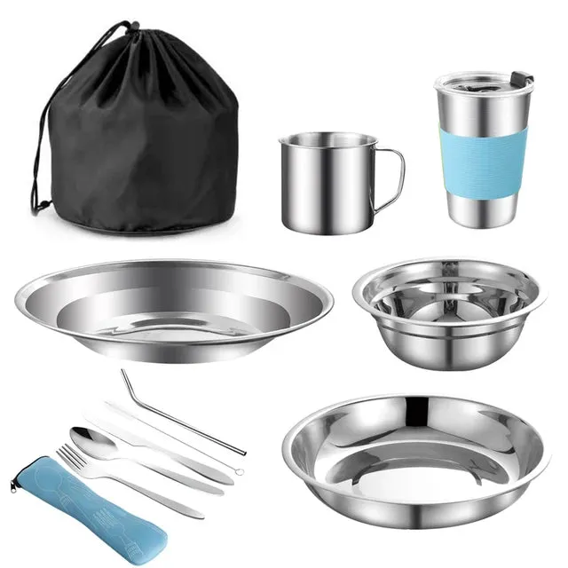 Mess Kit for Camping, Hiking and Backpacking