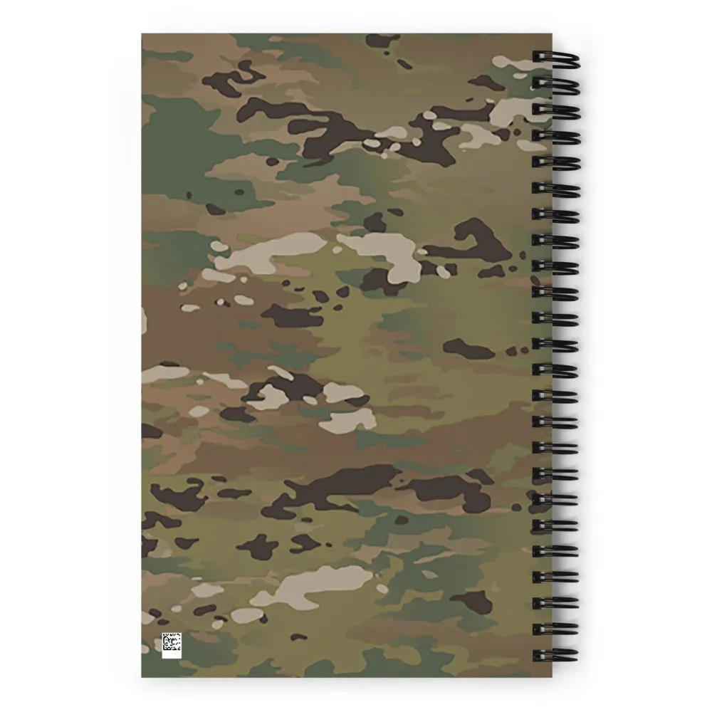 Michigan Defense Force Spiral Notebook