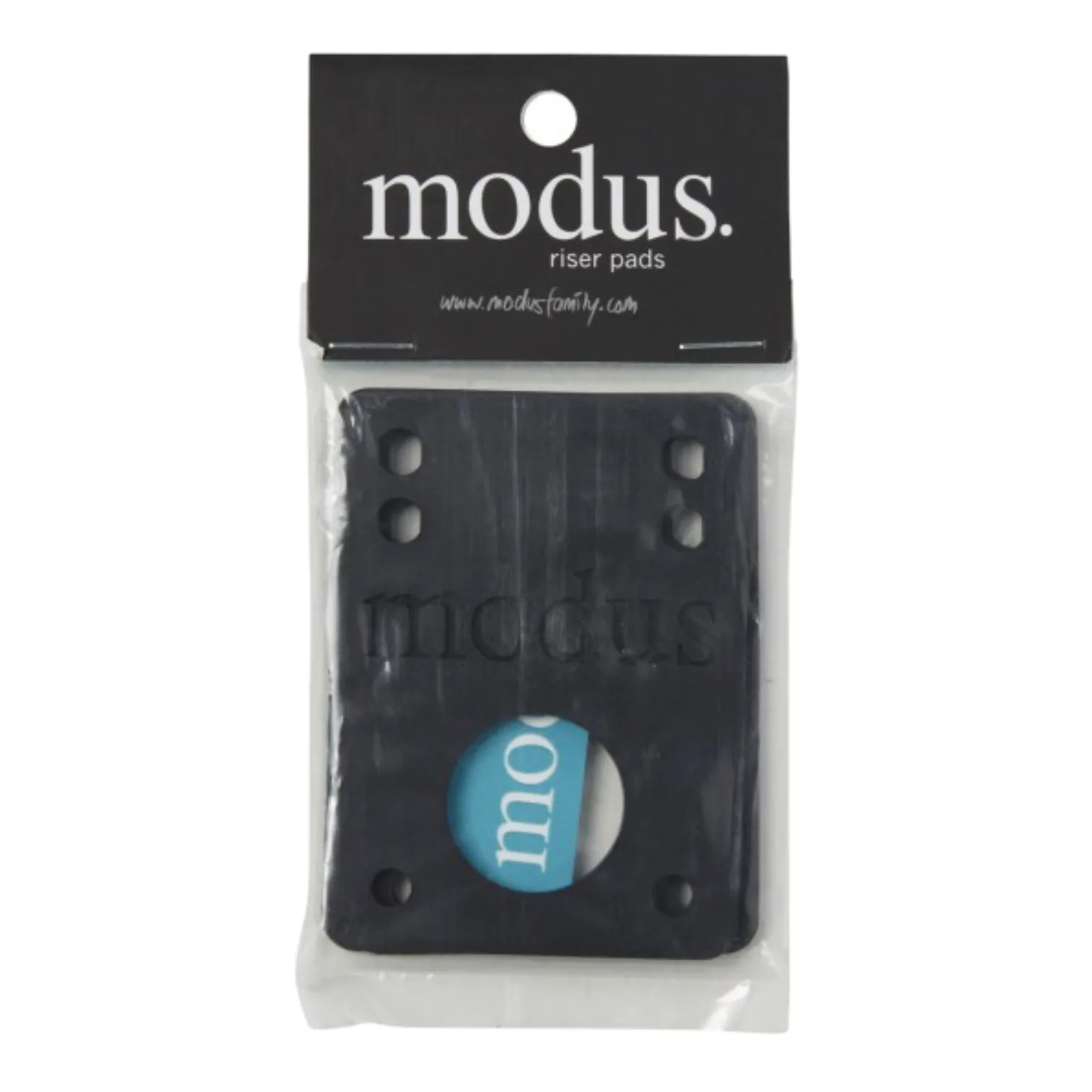 Modus Skateboard Risers - 1/8" - Black