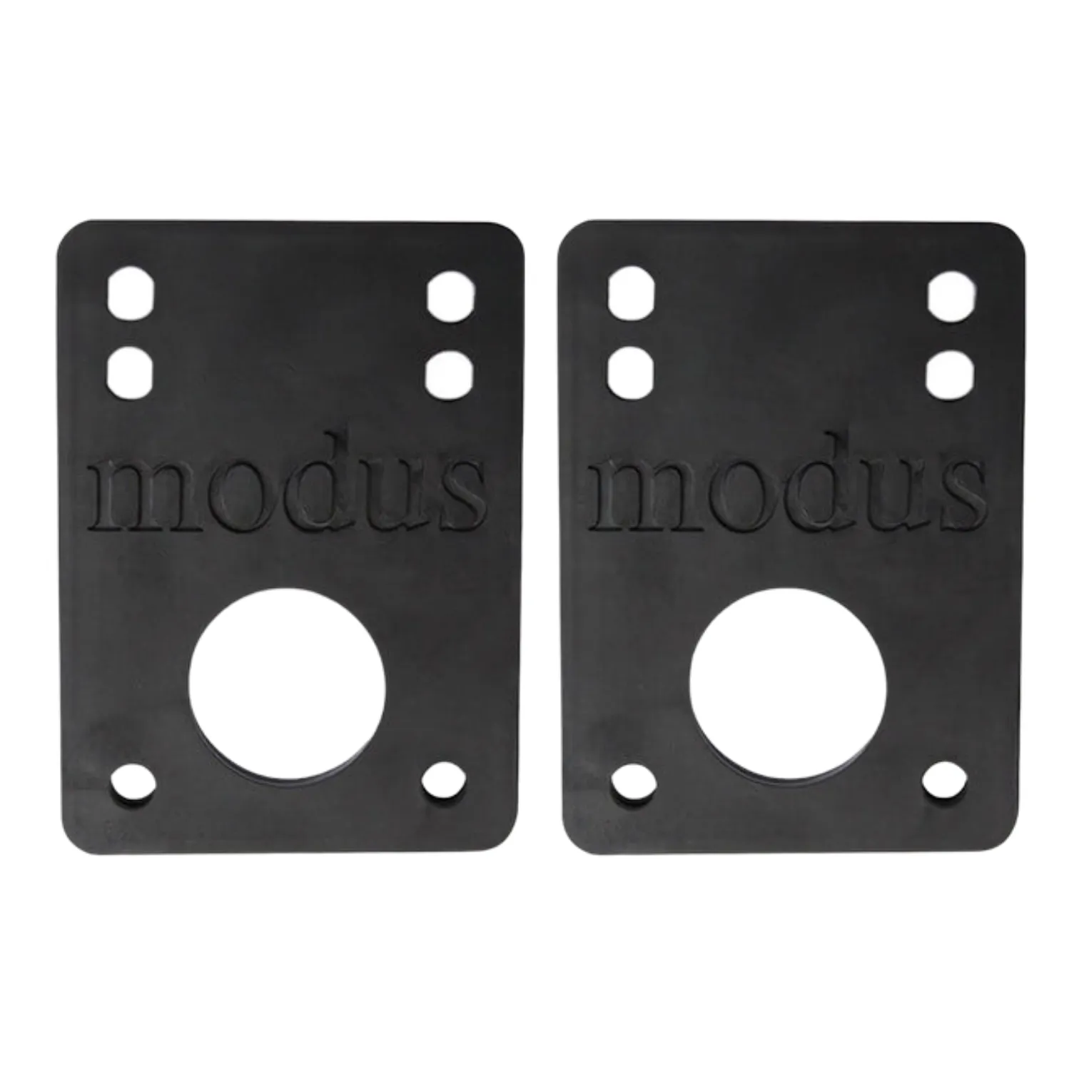 Modus Skateboard Risers - 1/8" - Black