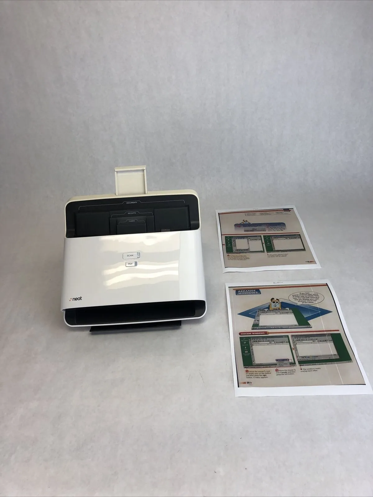 Neat Desk ND1000 Desktop Scanner and Digital Filing System - For Parts or Repair