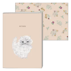 Notebook A5 - Cat Beige