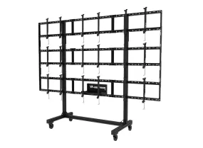 Peerless-AV DS-C555-3X3 Portable Video Wall Cart for 46 to 55" Displays