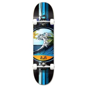 Punked Graphic Wave Complete Skateboard