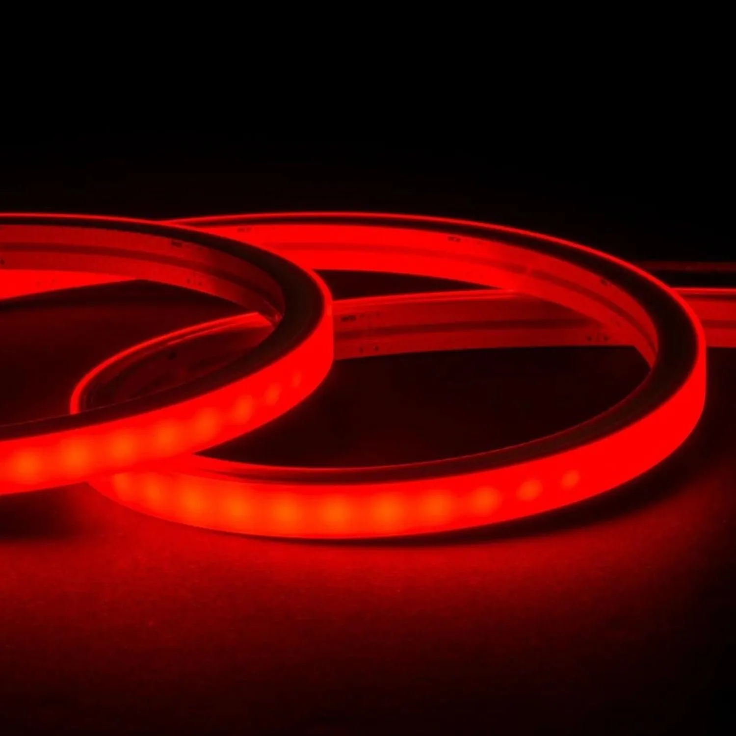 Red LED Neon Flex 220V 240V Top Bending 20cm Cut IP65 with UK Plug