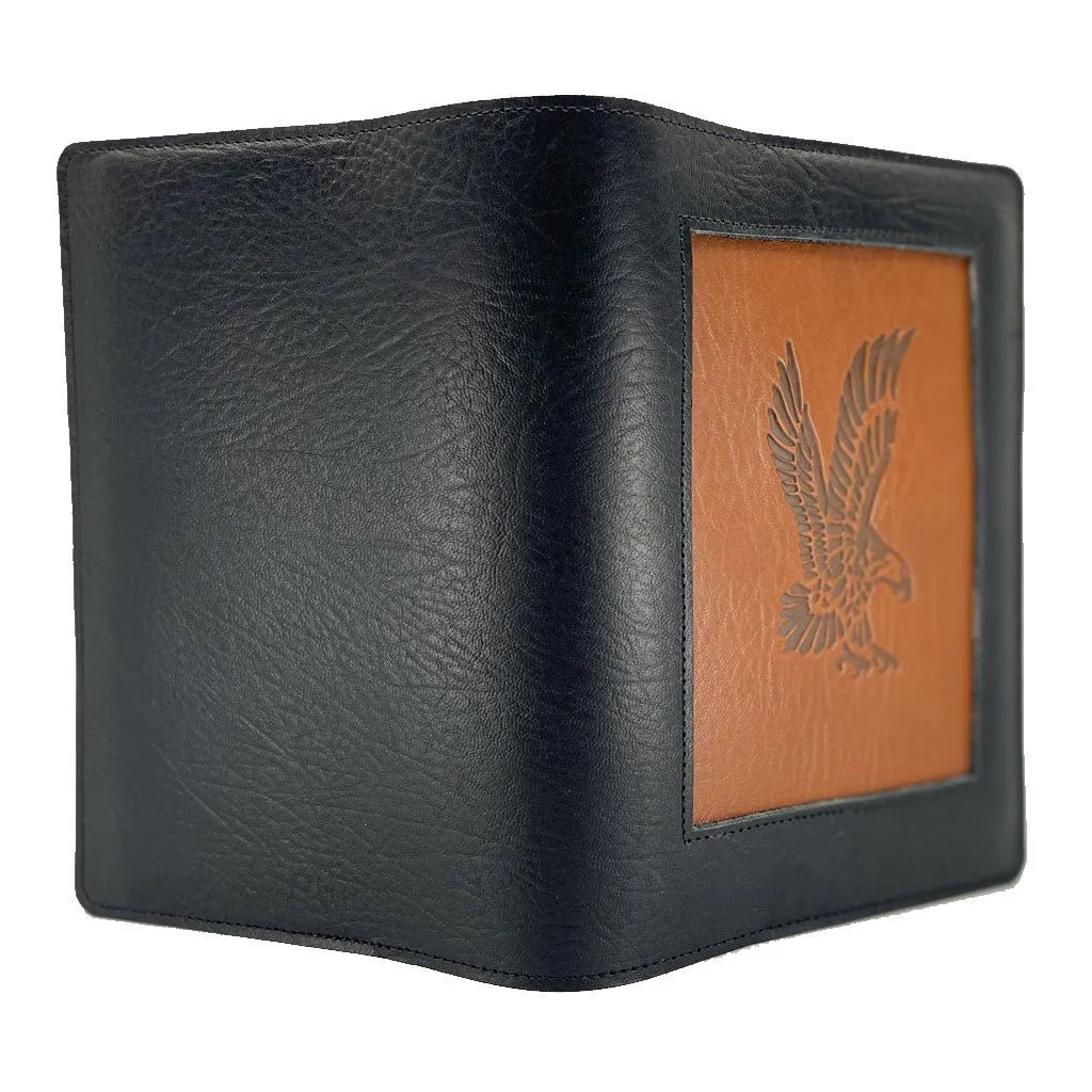 Refillable Leather Icon Journal, Eagle, 3 colors