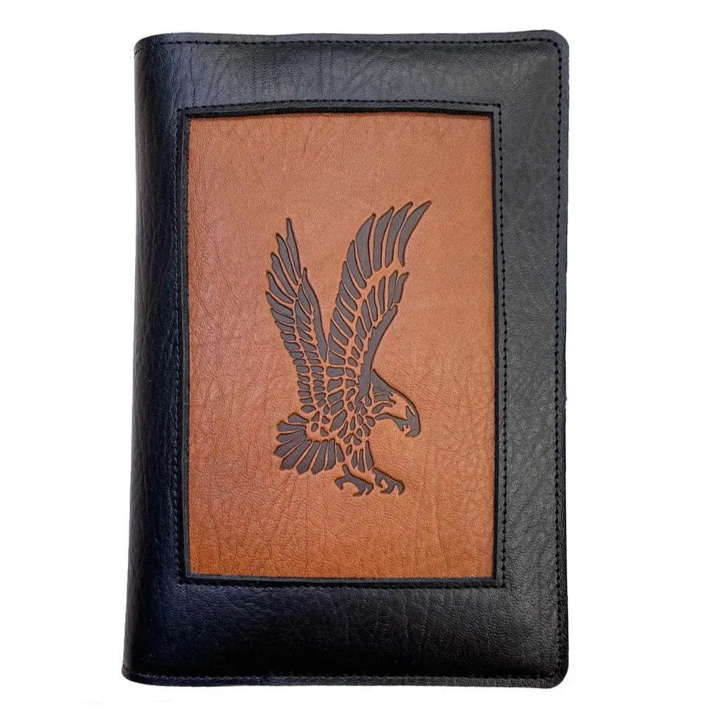 Refillable Leather Icon Journal, Eagle, 3 colors