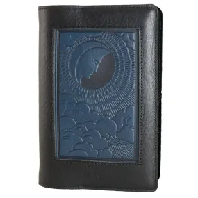 Refillable Leather Icon Journal, Moon