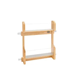 Rev-A-Shelf / 4VR-18-1 / Wood Vanity Cabinet Door Storage Rack