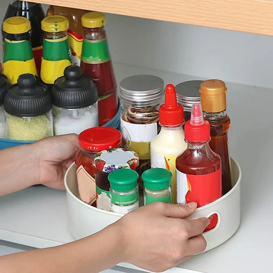 ROTATING STORAGE TRAY