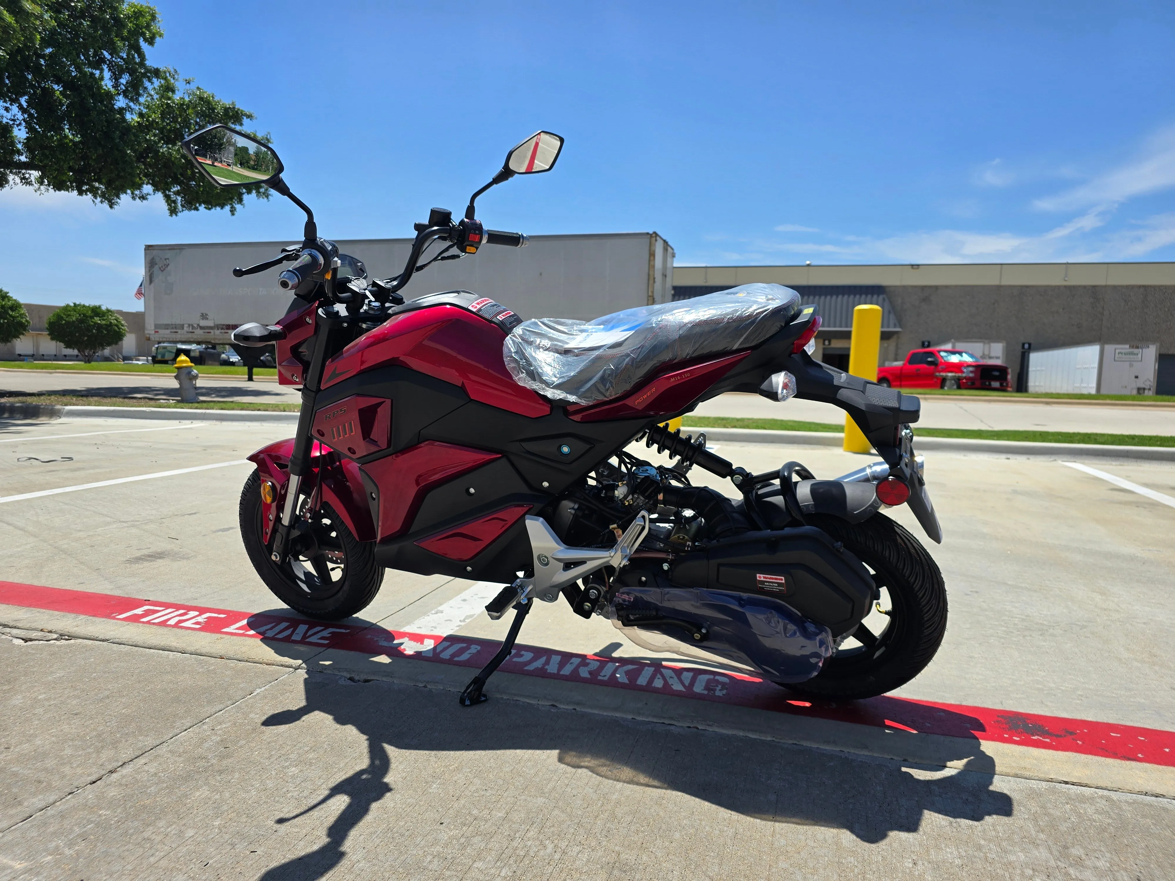 RPS M16 Grom Style Scooter 150cc, Automatic, Electric Start, Disc Brakes, LED head Lights