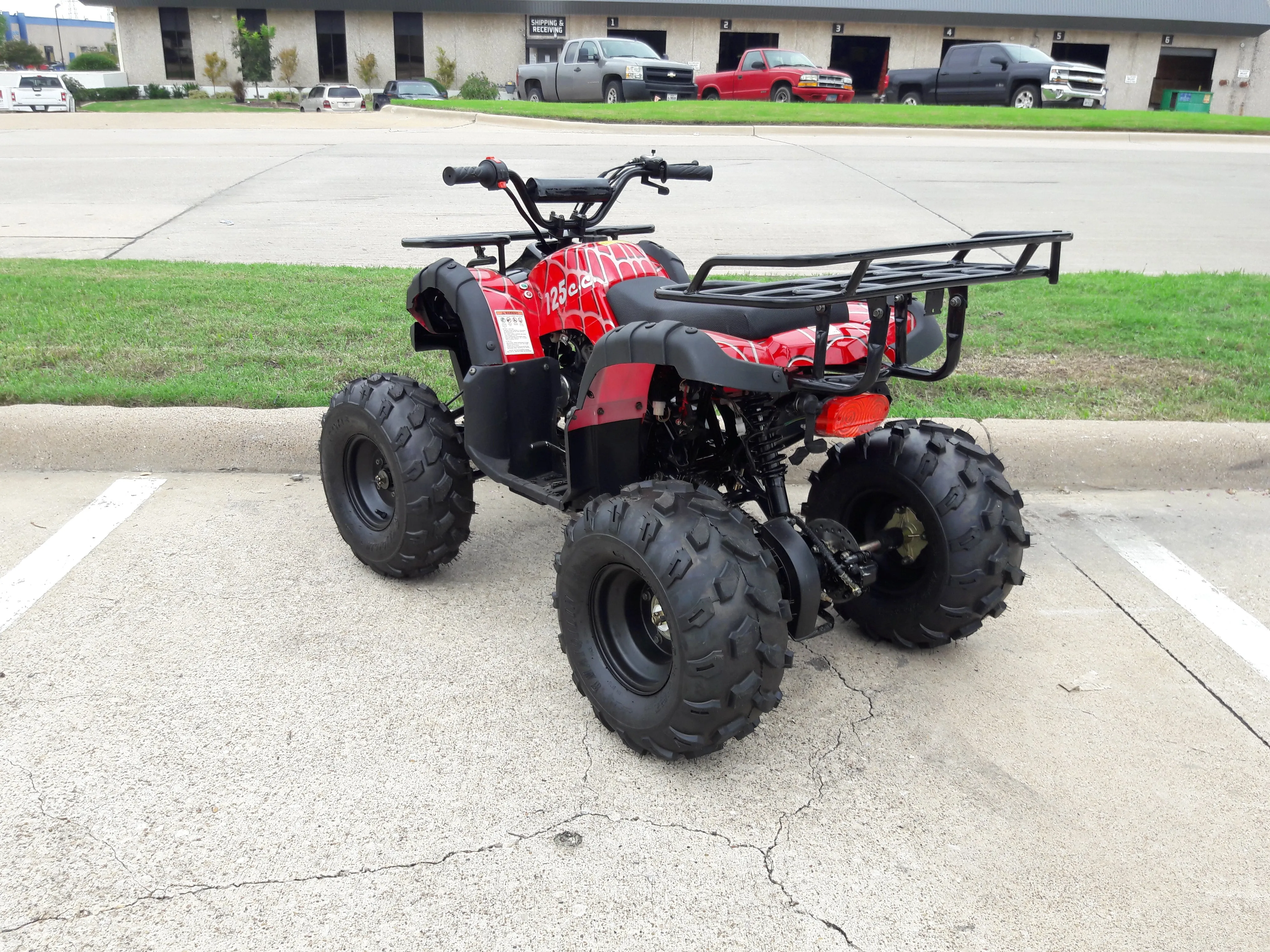 RPS Mars 125 JET 125cc 8 8" Aluminum Rim Sport Style ATV