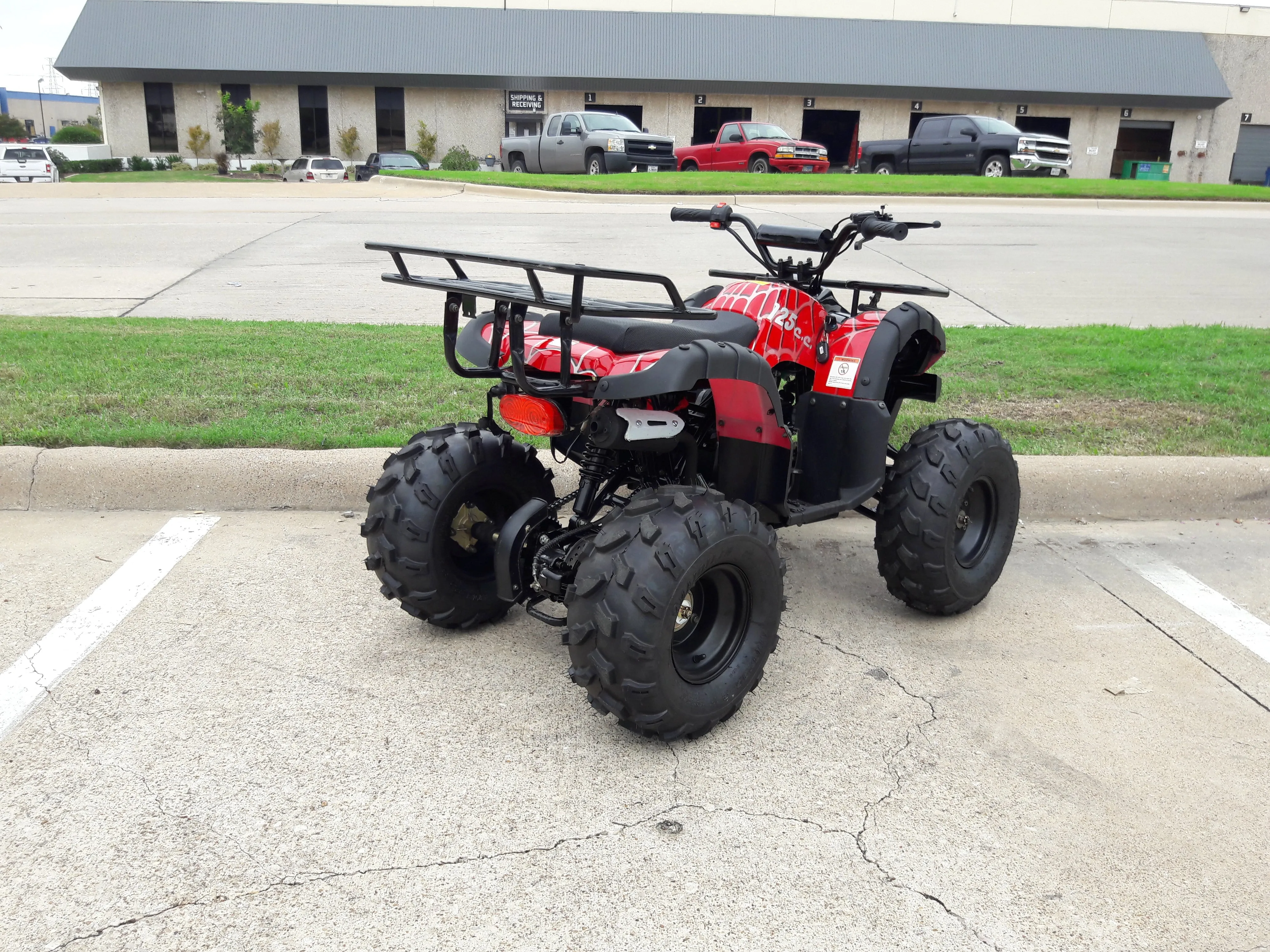 RPS Mars 125 JET 125cc 8 8" Aluminum Rim Sport Style ATV