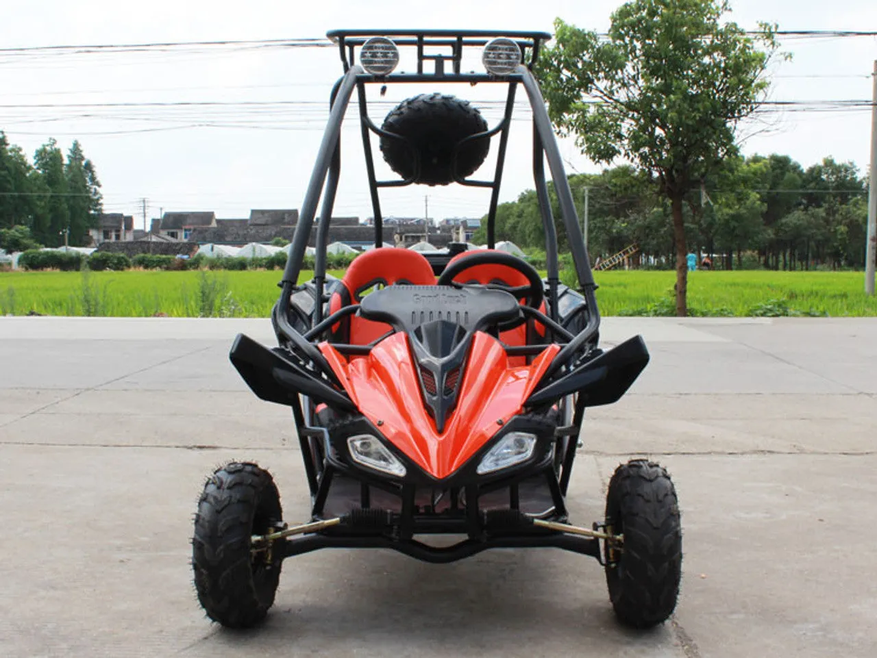 RPS Pecker 125, Mid Size Youth 125cc off road go cart, Adjustable seat, Automatic with reverse, Spare tire