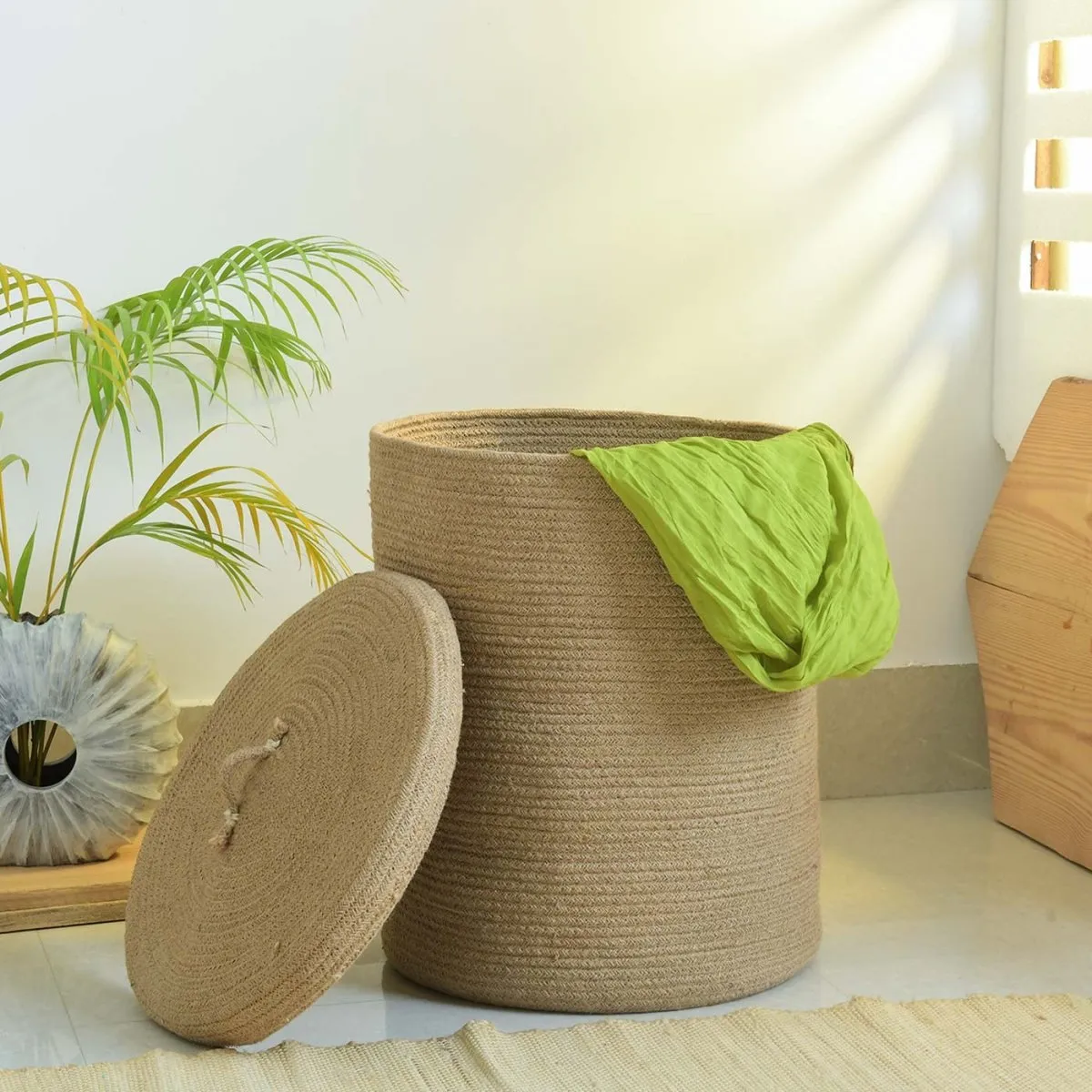 Sisal Laundry Basket