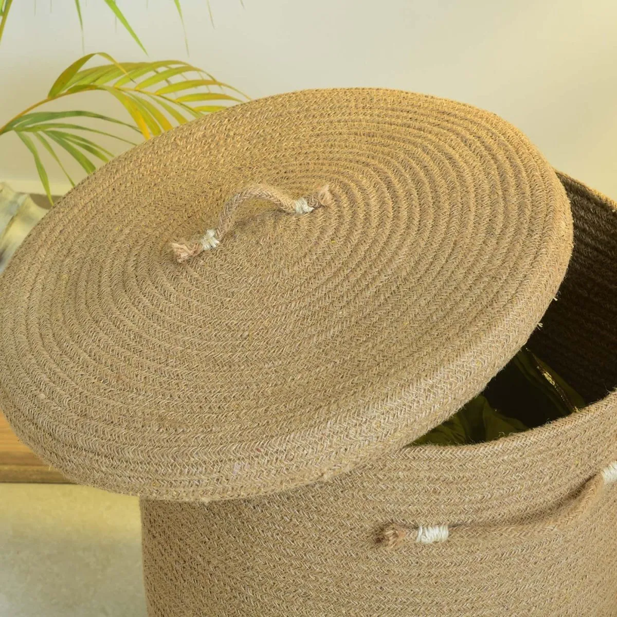 Sisal Laundry Basket