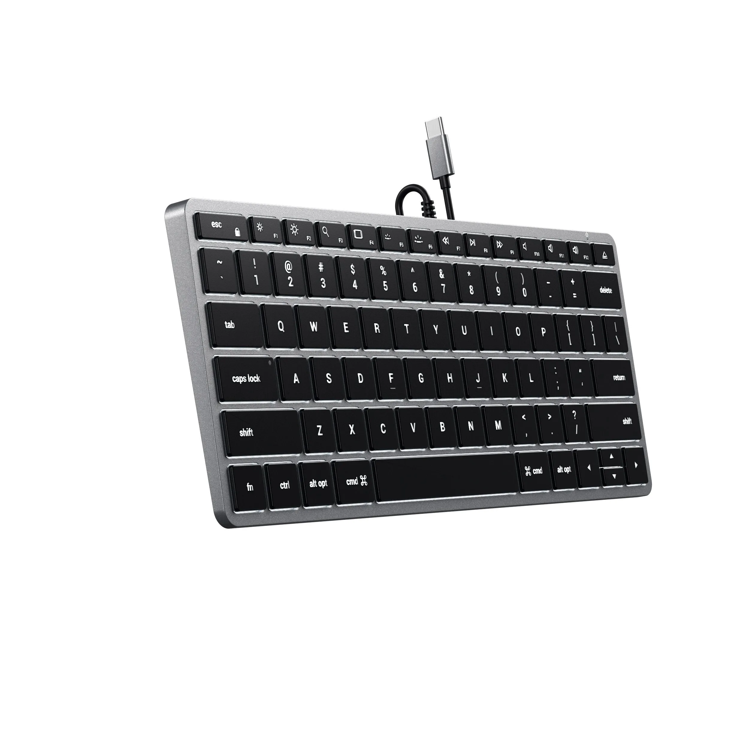 Slim W1 Wired Backlit Keyboard