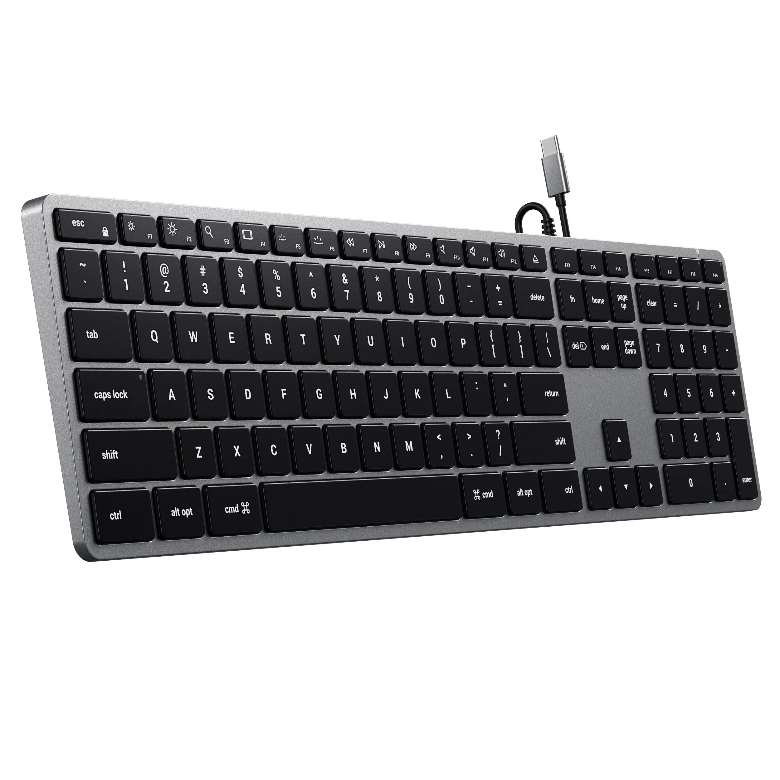 Slim W3 Wired Backlit Keyboard