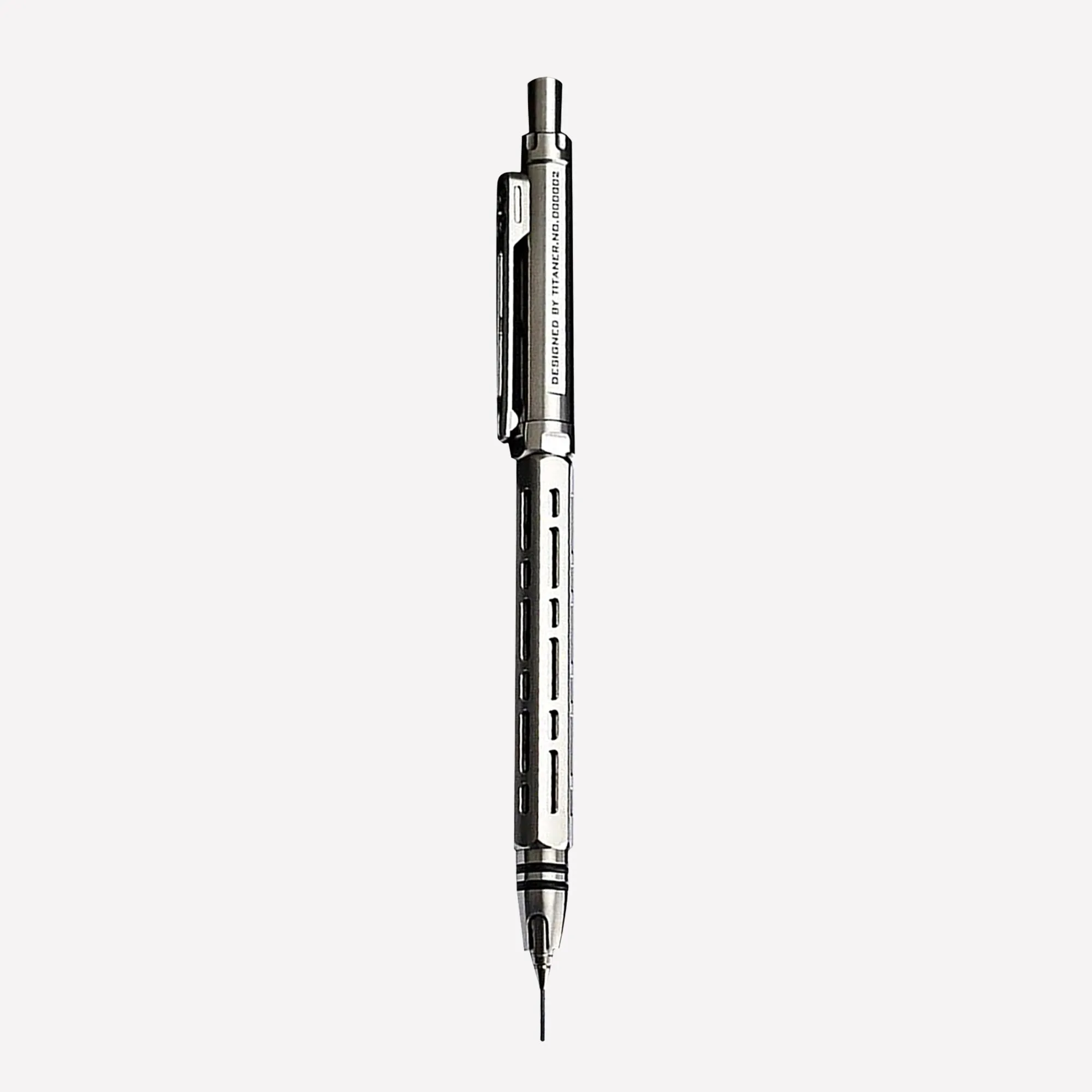 Smooth Action Titanium Grip Pencil for Students and Artists