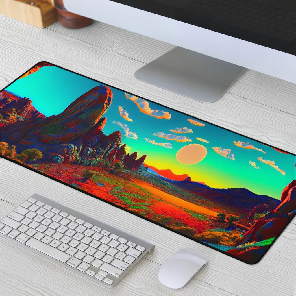 SUNSET MOUSE MAT | ACIDMATH AI