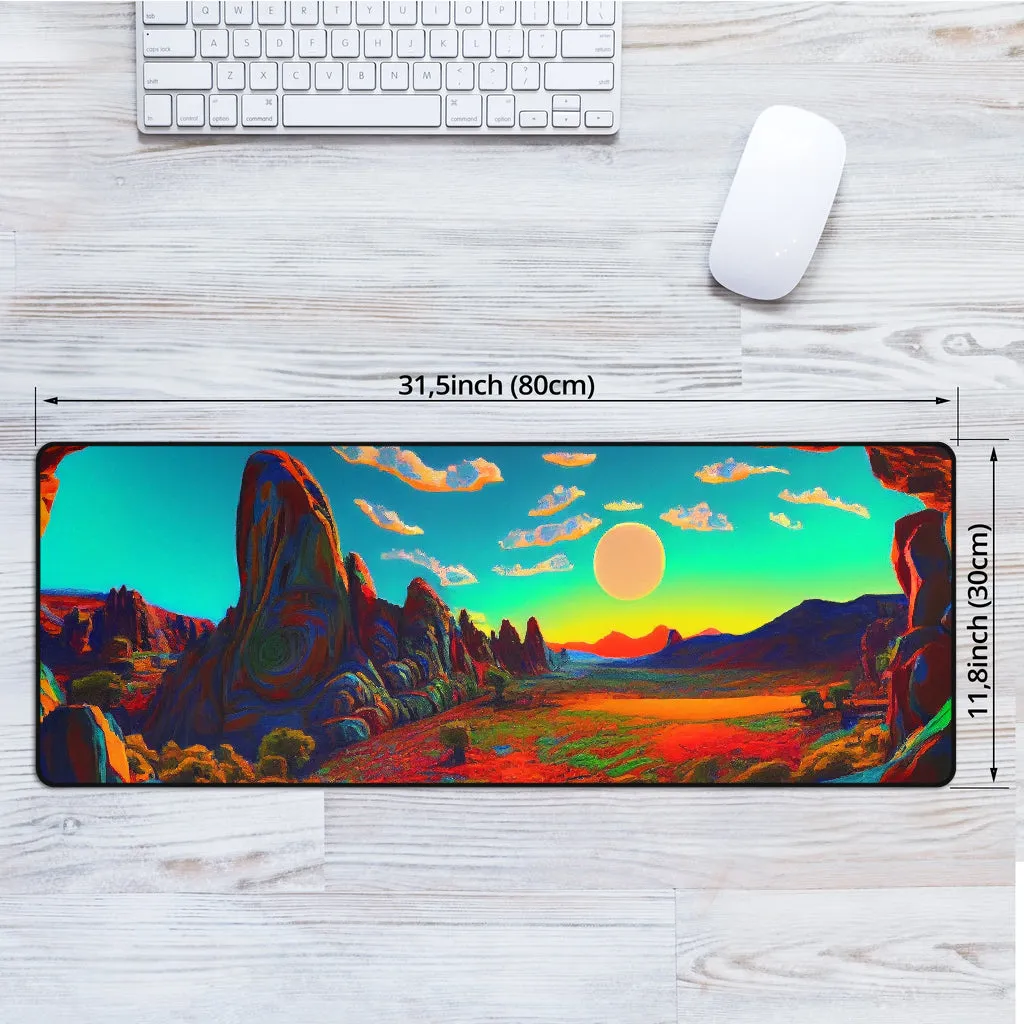 SUNSET MOUSE MAT | ACIDMATH AI