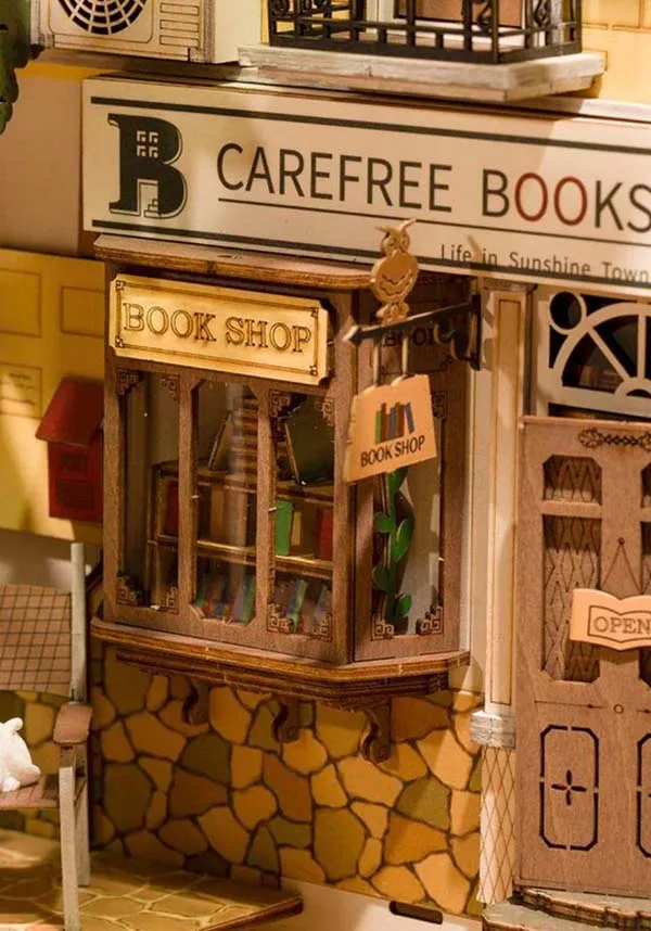 Sunshine Town | 3D DIY MINIATURE HOUSE BOOK NOOK*