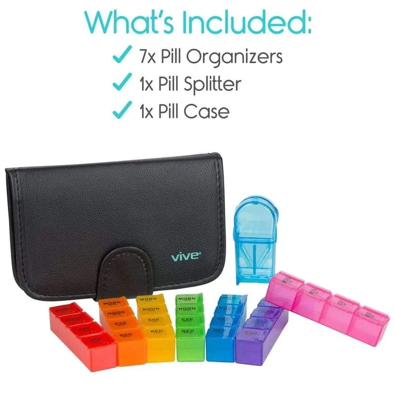 Travel Pill Organizer