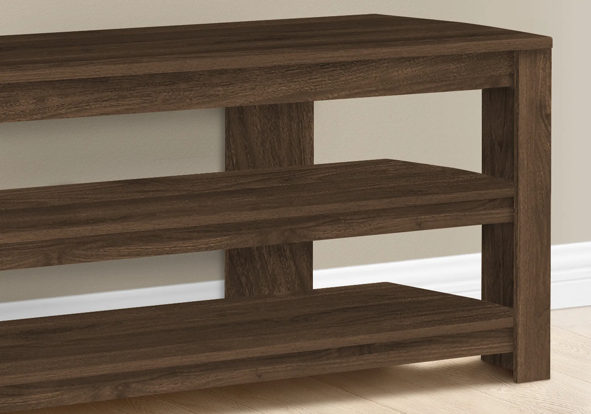 Tv Stand - 42"L / Dark Walnut Corner